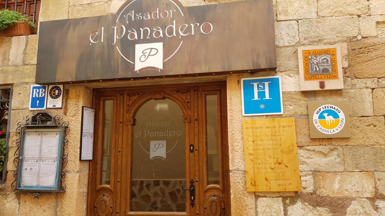 Hostal El Panadero Sepulveda Bagian luar foto